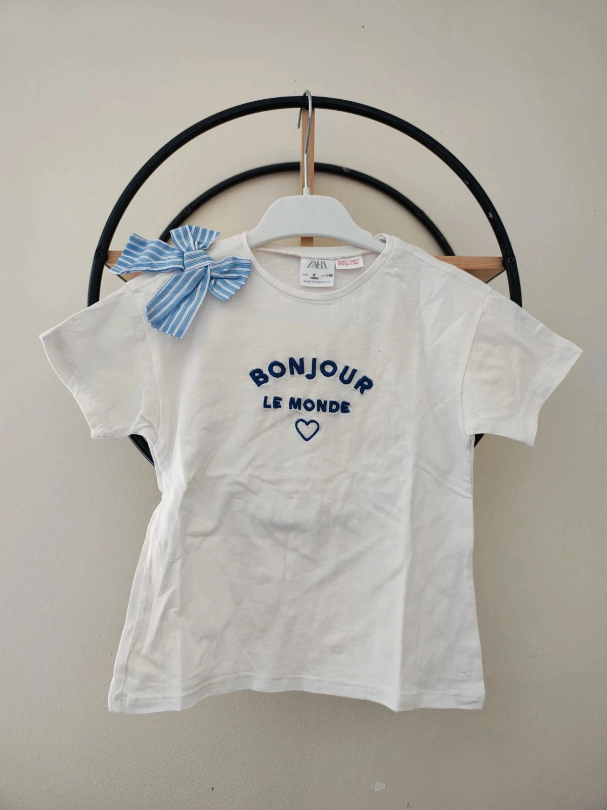 6 ans Teeshirt été zara